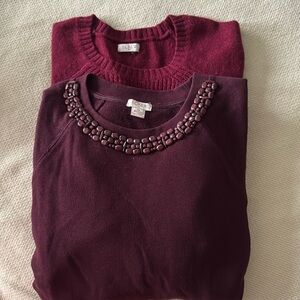 Bundle of two J Crew sweaters
